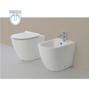 VASO E BIDET E SEDILE SOFT  SERIE LINEA T